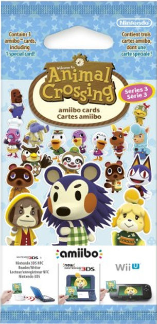 Gra Nintendo Animal Crossing amiibo cards - Series 3 (45496353483) - obraz 1