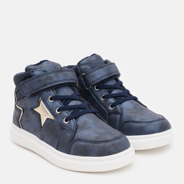 Детские демисезонные ботинки для девочки Sprox B843820 29 Нави ...