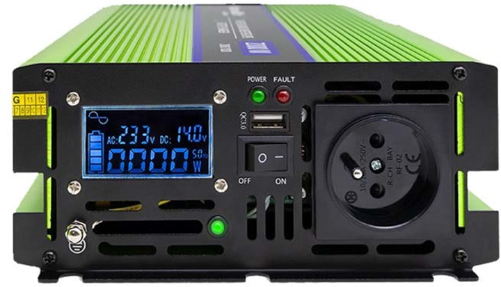 Przetwornica Qoltec Monolith 1000/2000 W (5901878519425) - obraz 4