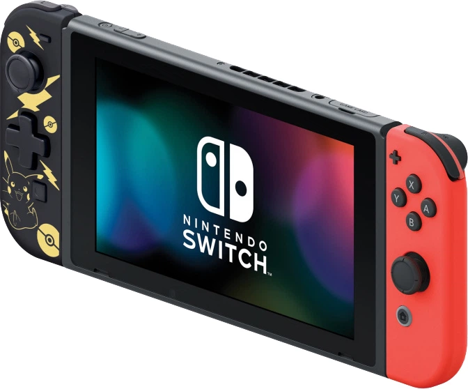 Kontroler Hori D-Pad do Switcha (Pikachu Black Gold) (810050910095) - obraz 3