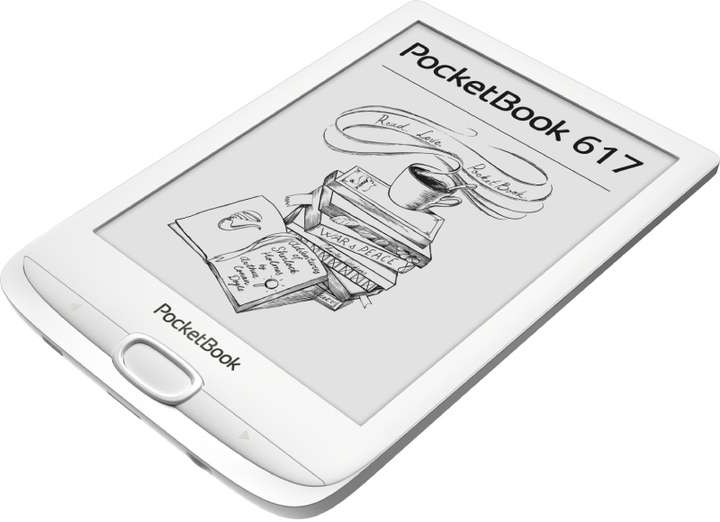 Электронная книга PocketBook 617 White (PB617-D-CIS) – фото, отзывы ...
