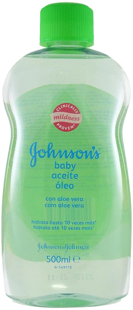 Olejek do ciała Johnson's Baby Aceite Aloe Vera 500 ml (3574660209853) - obraz 1