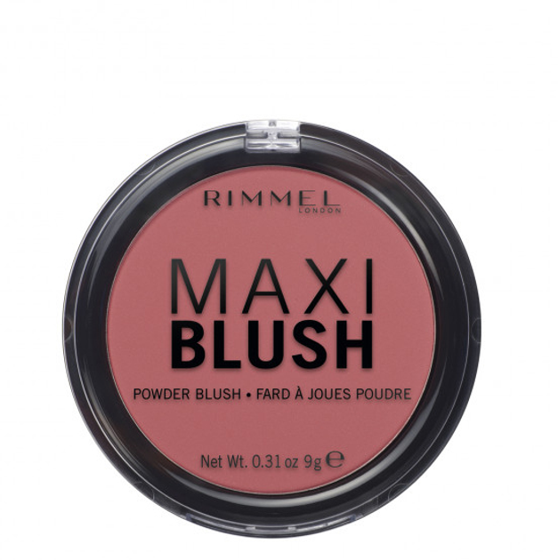 Рум'яна Rimmel London Maxi Blush Powder Blush 003 Wild Card 9 г (3614226985859) - зображення 1