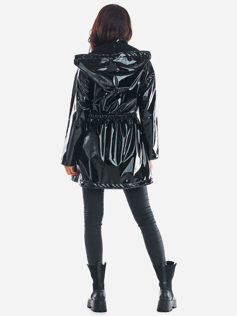 Плащ жіночий Awama A381 212913 L-XL Чорний (5902360551657) - зображення 8