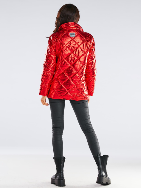 Куртка демісезонна коротка жіноча Awama A384 212922 L-XL Red (5902360551831) - зображення 2