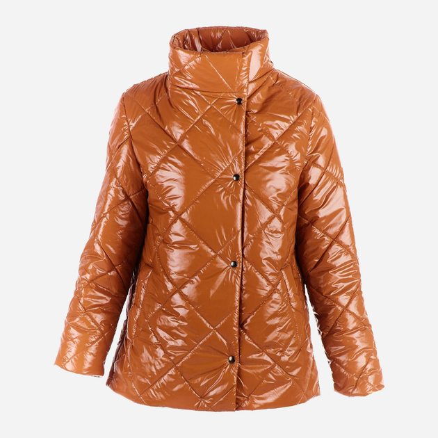 Куртка демісезонна коротка жіноча Awama A384 212923 L-XL Бежева (5902360551855) - зображення 7