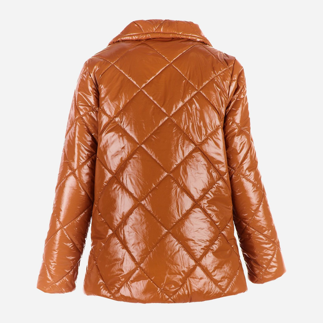 Куртка демісезонна коротка жіноча Awama A384 212923 S/M Бежева (5902360551848) - зображення 9