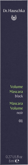 Tusz do rzęs Dr. Hauschka Volume Mascara 01 Black 8 ml (4020829043671) - obraz 2