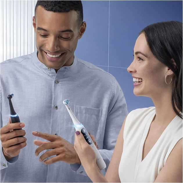 Набір електричних щіток Oral-B (iO8 Duo Black Onyx/White) - зображення 11