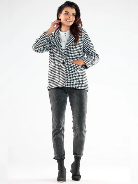 Płaszcz damski krótki Awama A545 1220791 L Pepito (5902360567689) - obraz 3