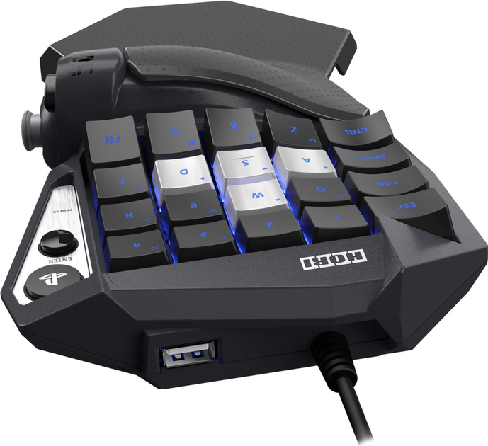 Klawiatura przewodowa Hori Tactical Assault Commander Keypad Mechanical USB Black (810050911443) - obraz 5