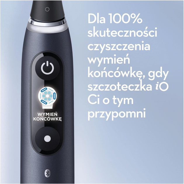 Zestaw szczoteczek elektrycznych Oral-B iO Series 9 Duo Black Onyx/Rose Quartz (4210201411574) - obraz 3