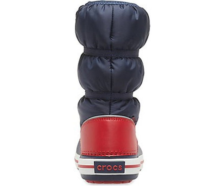 Crocs Kids Crocband Winter Boot Navy Red . 9 26