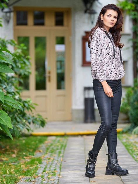 Худі жіноче Awama A369 212869 L-XL Сіре (5902360550353) - зображення 8