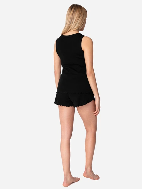 Koszulka piżamowa damska LaLupa LA100 1148257 M Czarna (5903887669993) - obraz 4