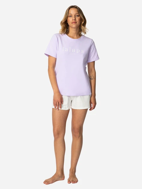 Koszulka piżamowa damska LaLupa LA109 1223037 2XL Wrzosowa (5903887675543) - obraz 4