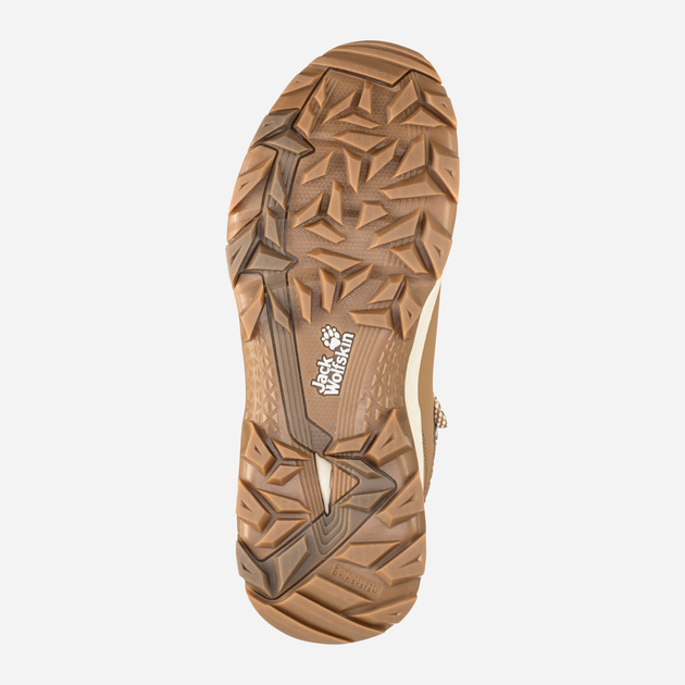 Жіночі зимові черевики низькі Jack Wolfskin Everquest Texapore Mid W 4053581-5601 42 (8UK) 26.3 см Світло-коричневі (4064993835960) - зображення 6