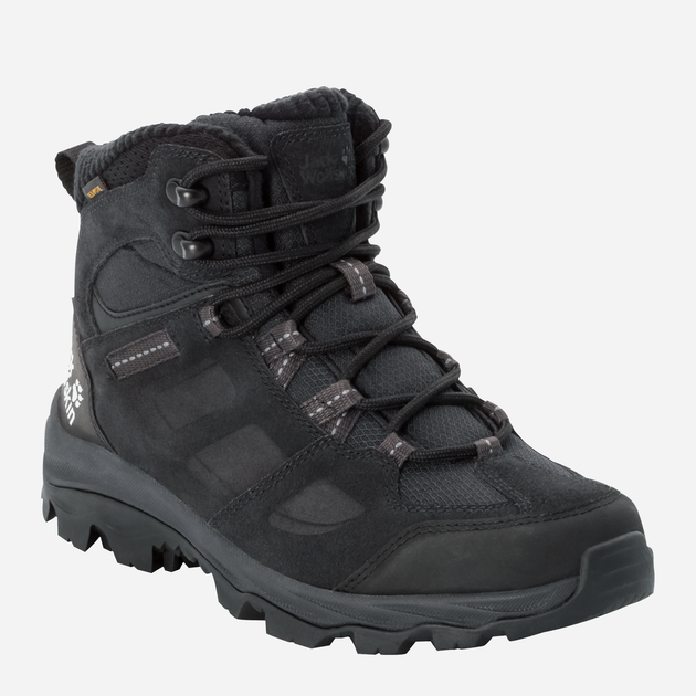 Жіночі черевики низькі для туризму Jack Wolfskin Vojo 3 Wt Texapore Mid W 4042401-6369 38 (5UK) 23.8 см Темно-сірі (4060477703084) - зображення 2