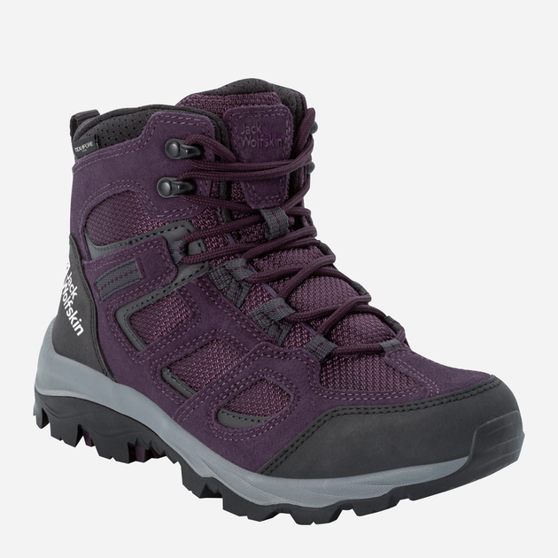 Жіночі черевики високі для туризму Jack Wolfskin Vojo 3 Texapore Mid W 4042472-2844 35.5 (3UK) 22.1 см Фіолетові (4064993756005) - зображення 2