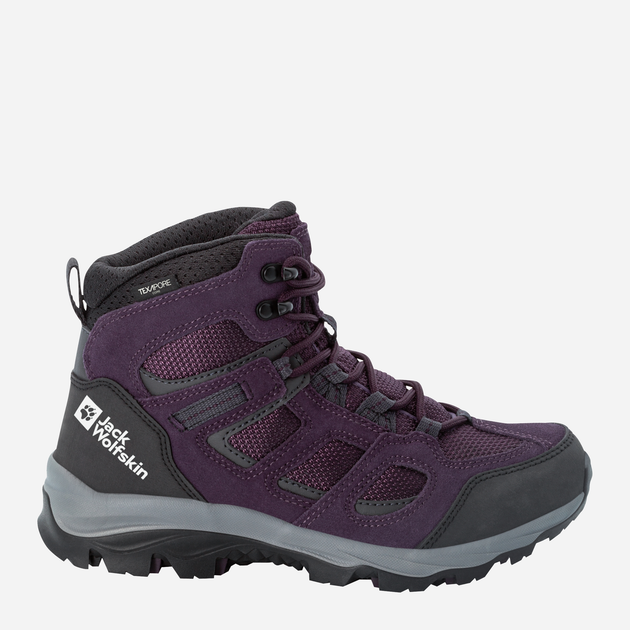 Buty trekkingowe damskie wysokie Jack Wolfskin Vojo 3 Texapore Mid W 4042472-2844 41 (7.5UK) 25.9 cm Fioletowe (4064993756098) - obraz 1