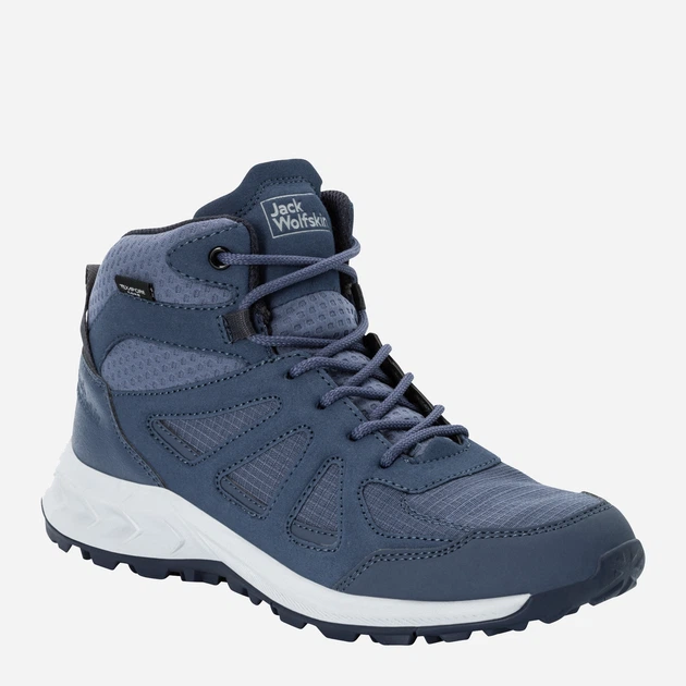 Buty trekkingowe damskie niskie Jack Wolfskin Woodland 2 Texapore Mid W 4051331-1388 36 (3.5UK) 22.5 cm Grafitowe (4064993716252) - obraz 2
