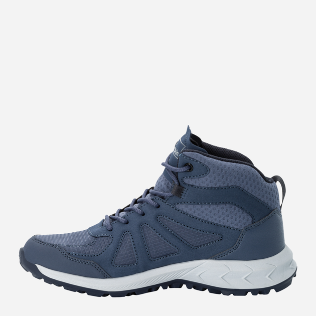 Buty trekkingowe damskie niskie Jack Wolfskin Woodland 2 Texapore Mid W 4051331-1388 40 (6.5UK) 25 cm Grafitowe (4064993716313) - obraz 3