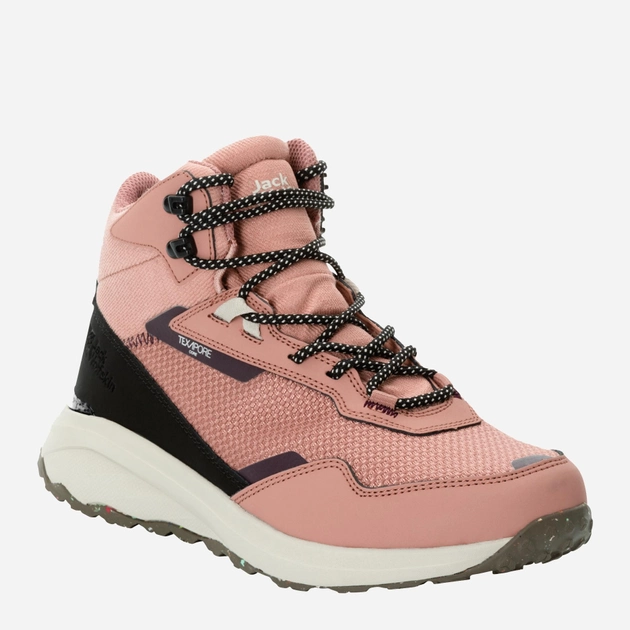 Жіночі черевики для треккінгу високі Jack Wolfskin Dromoventure Texapore Mid W 4059651-5165 35.5 (3UK) 22.1 см Рожеві (4064993914047) - зображення 2