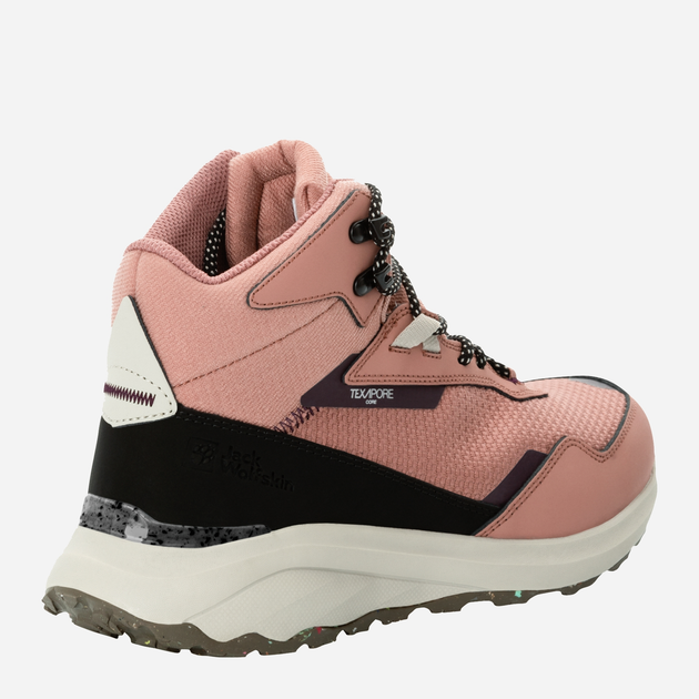 Buty trekkingowe damskie wysokie Jack Wolfskin Dromoventure Texapore Mid W 4059651-5165 40.5 (7UK) 25.5 cm Różowe (4064993914122) - obraz 4