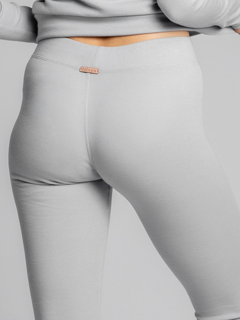 Legginsy sportowe damskie LaLupa LA035 381281 S Jasnoszare (5903887611817) - obraz 4