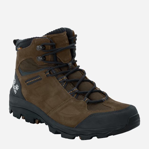 Zimowe buty trekkingowe męskie wysokie Jack Wolfskin Vojo 3 Wt Texapore Mid M 4042391-5298 42 (8UK) 25.9 cm Brązowe (4060477903040) - obraz 2