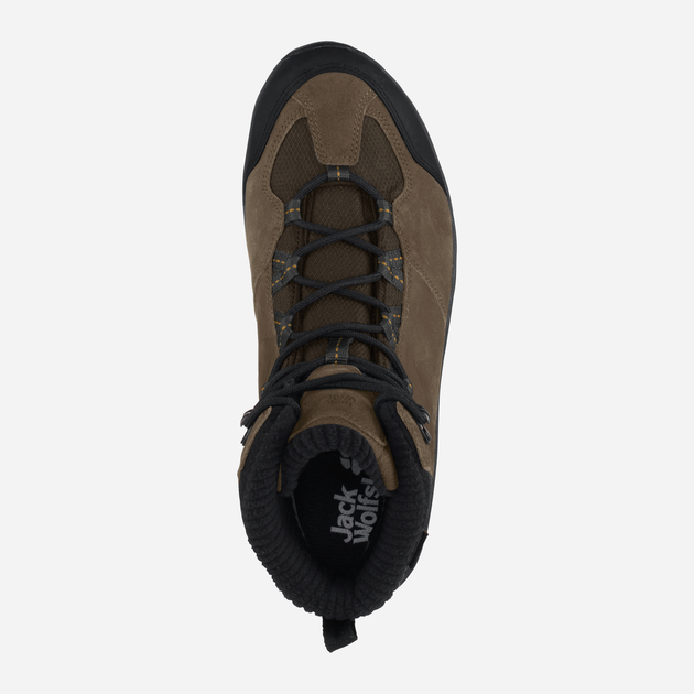 Zimowe buty trekkingowe męskie wysokie Jack Wolfskin Vojo 3 Wt Texapore Mid M 4042391-5298 43 (9UK) 26.7 cm Brązowe (4060477903064) - obraz 5