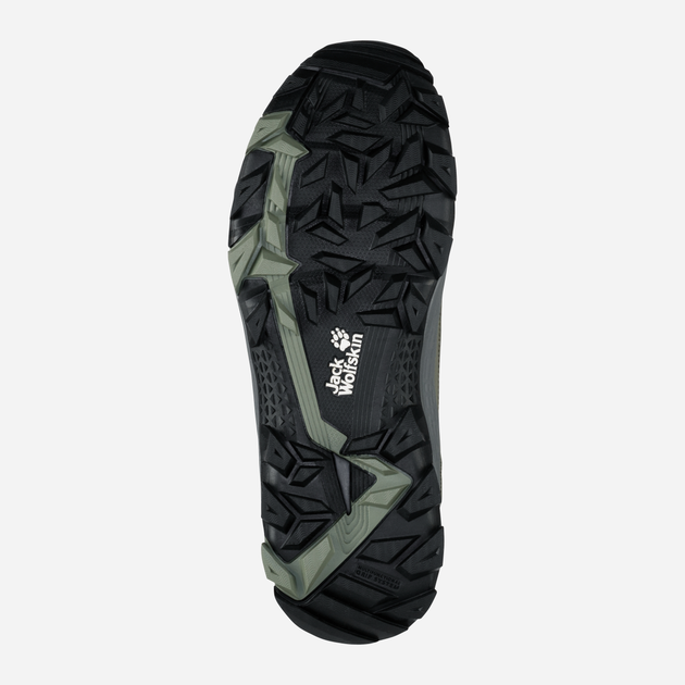 Zimowe buty trekkingowe męskie niskie Jack Wolfskin Everquest Texapore Mid M 4053611-4550 40.5 (7UK) 25 cm Oliwkowe (4064993836530) - obraz 6