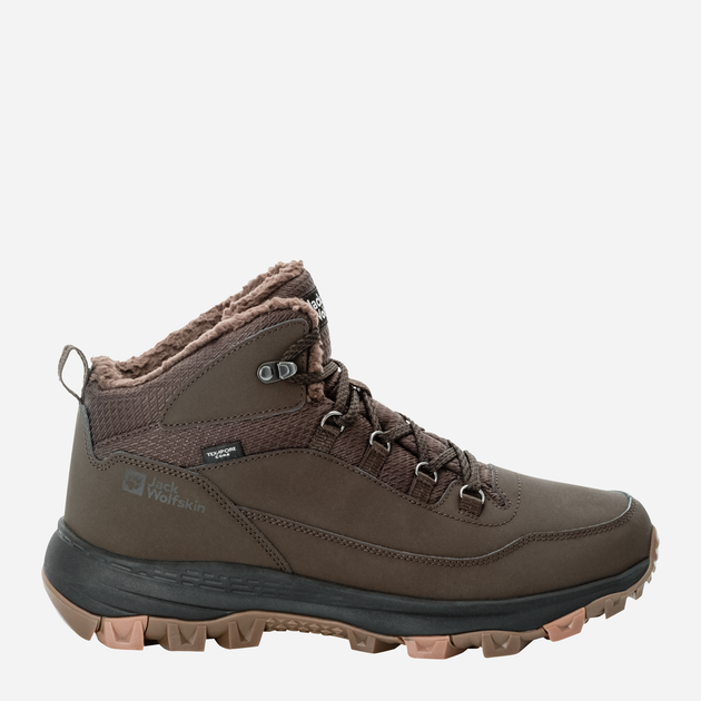 Zimowe buty trekkingowe męskie niskie Jack Wolfskin Everquest Texapore Mid M 4053611-5719 48 (13UK) 30.1 cm Ciemnobrązowe (4064993836806) - obraz 1