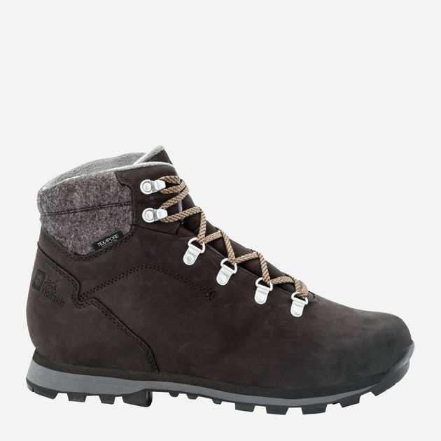Zimowe buty trekkingowe męskie niskie Jack Wolfskin Thunder Bay Texapore Mid M 4053651-6364 40.5 (7UK) 25 cm Ciemnoszare (4064993486698) - obraz 1