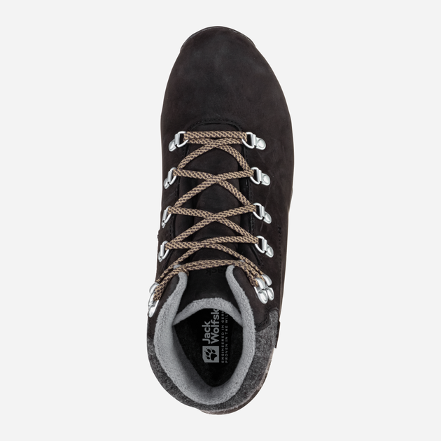 Zimowe buty trekkingowe męskie niskie Jack Wolfskin Thunder Bay Texapore Mid M 4053651-6364 39.5 (6UK) 24.2 cm Ciemnoszare (4064993486674) - obraz 5