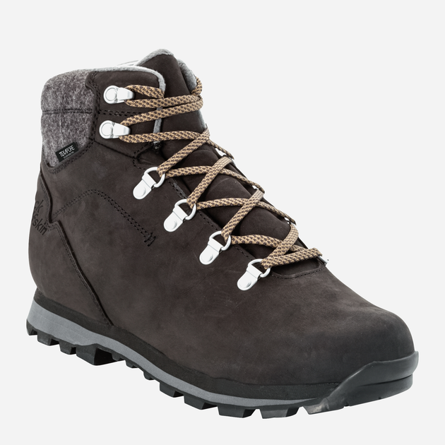 Zimowe buty trekkingowe męskie niskie Jack Wolfskin Thunder Bay Texapore Mid M 4053651-6364 42 (8UK) 25.9 cm Ciemnoszare (4064993486711) - obraz 2