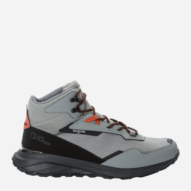 Buty trekkingowe męskie niskie Jack Wolfskin Dromoventure Texapore Mid M 4059661-6185 45.5 (11UK) 28.4 cm Szare (4064993914689) - obraz 1