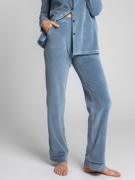 Spodnie od piżamy LaLupa LA008 381156 2XL Niebieskie (5903887606028) - obraz 1