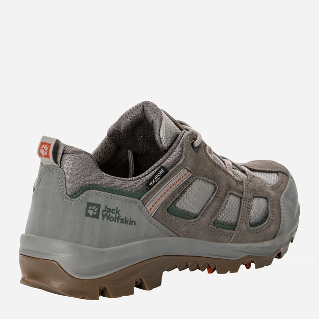 Buty trekkingowe męskie Jack Wolfskin Vojo 3 Texapore Low M 4042441-6185 50 (15UK) 31.7 cm Szare (4064993832532) - obraz 4