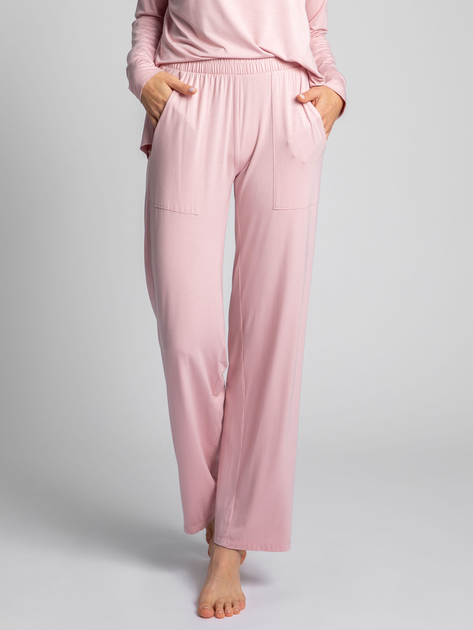 Spodnie od piżamy LaLupa LA028 381252 S Różowy (5903887610605) - obraz 1
