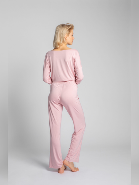 Spodnie od piżamy LaLupa LA028 381252 S Różowy (5903887610605) - obraz 2