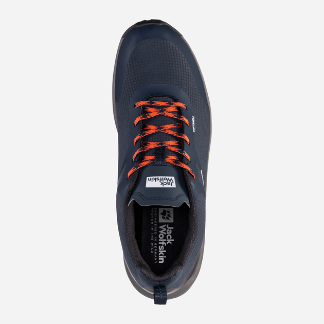Buty trekkingowe męskie z membraną Jack Wolfskin Woodland Shell Texapore Low M 4054041-1010 44 (9.5UK) 27.2 cm Ciemnogranatowe (4064993491524) - obraz 5