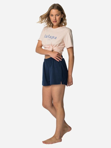 Szorty piżamowe damskie LaLupa LA110 1223043 S Granatowe (5903887675826) - obraz 4