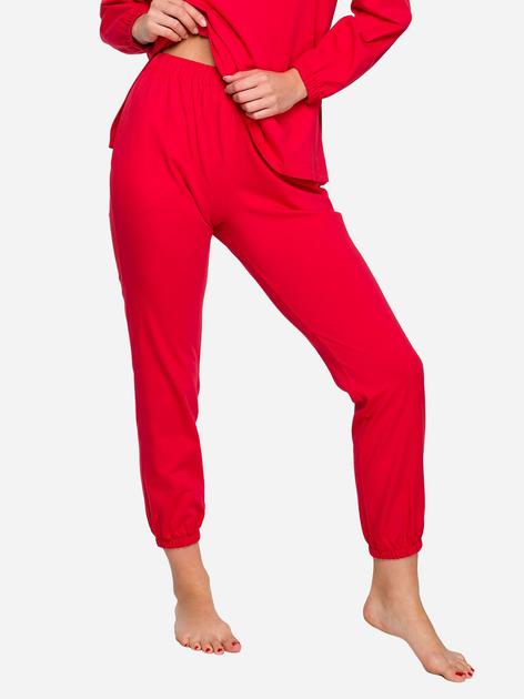 Spodnie od piżamy LaLupa LA123 1223098 2XL Czerwony (5903887690010) - obraz 1