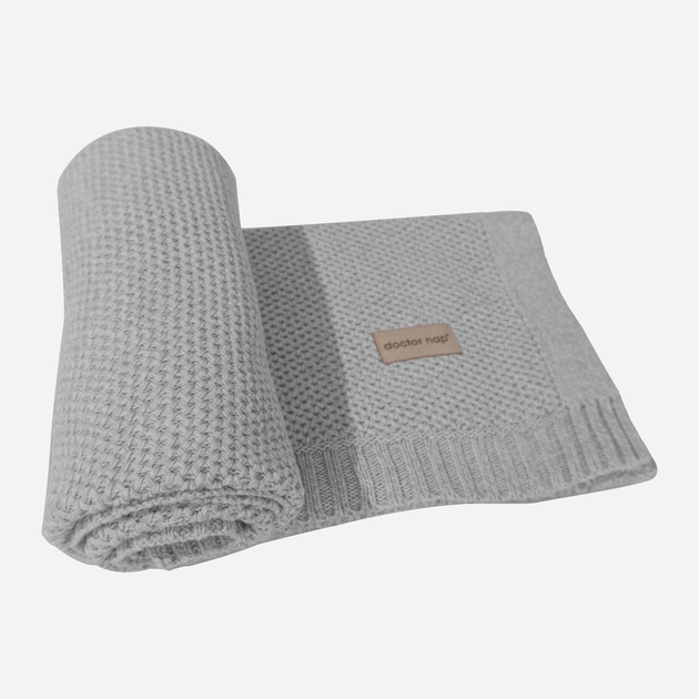 Плед дитячий Doctor Nap KBC.2107 1429203 S Grey (5903622069781) - зображення 3