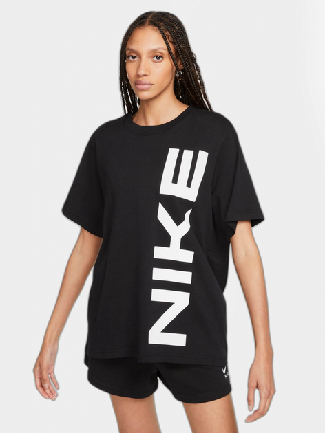 Футболка Nike W Nsw Tee Nike Air FD2563-010 L Black/White (196608548508 ...