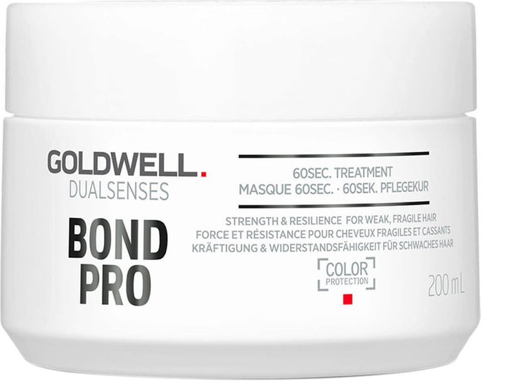 Wzmacniająca maska Goldwell Dualsenses Bond Pro 60sec. Treatment do włosów słabych i łamliwych 200 ml (4021609062356) - obraz 1