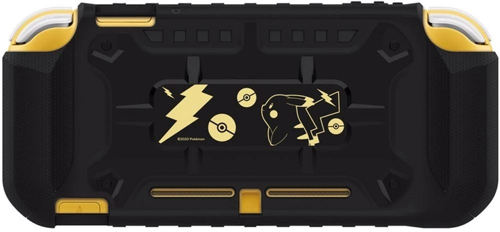 Чохол-накладка Hori Hybrid System Armor Pikachu Black Gold Edition для Nintendo Switch Lite (810050910088) - зображення 1