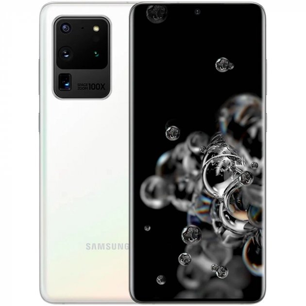 Samsung Galaxy S20 5G ホワイト SIMフリー 海外版 ムスビー｜☆訳あり美品☆SIMフリー SC-51A クラウドホワイト