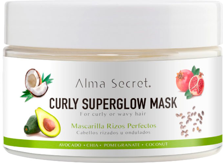 Маска для волосся Alma Secret Curly Superglow Mask 250 мл (8436568711591) - зображення 1